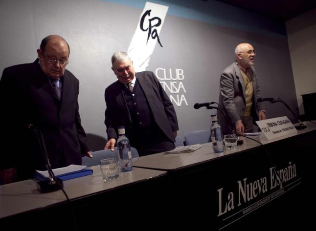 Vidal Peña, Gracia Noriega y Javier Gámez